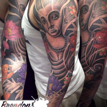 Wicked Ink – Tattoo Artist – Brendon – Japanese Sleeve