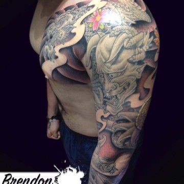 Wicked Ink – Tattoo Artist – Brendon – Japanese Sleeve