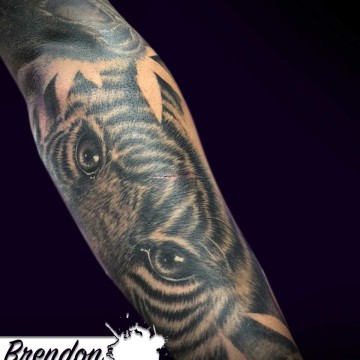 Wicked Ink – Tattoo Artist – Brendon – Tiger