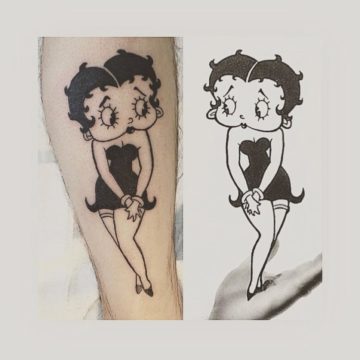 Leiden Betty Boo Tattoo